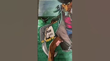 Before/After drawing: Scarecrow; Batman