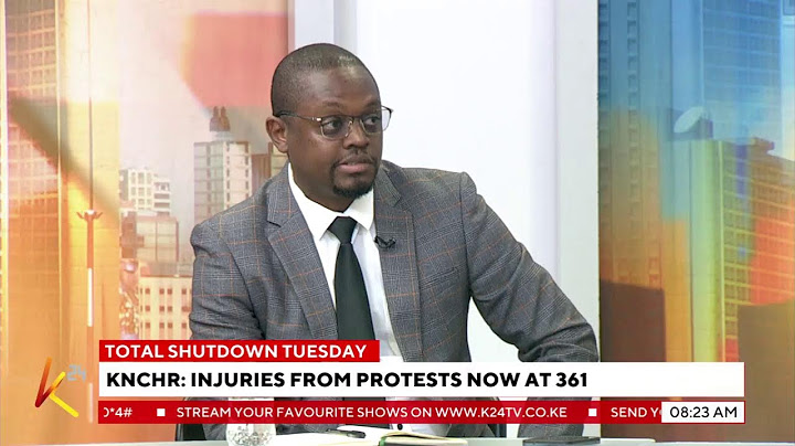 K24 TV LIVE| TOTAL SHUTDOWN TUESDAY