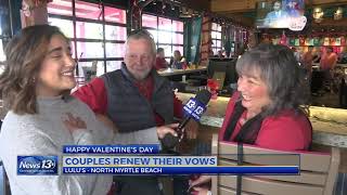 130+ PEOPLE RENEW MARRIAGE VOWS ON VALENTINE'S DAY
