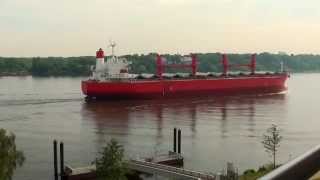 Shipspotting an der Elbe