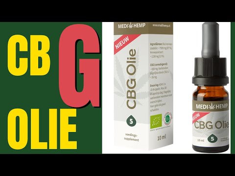 Video: CBG-olie: Is Het Echt De Nieuwe CBD?