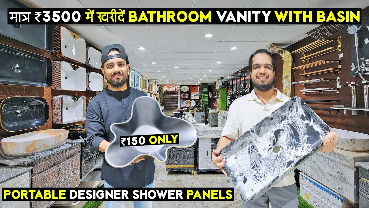 Bathroom Vanity With Basin ₹3500 Only || 