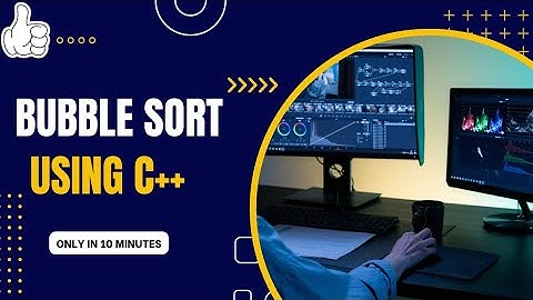 "🔵 Mastering Bubble Sort in C++: Your Gateway to Sorting Algorithms! 🔄🔢
