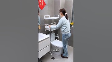 Zeg voorgoed vaarwel tegen rommel in de badkamer!✅