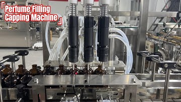 Automatic Perfume Filling Capping Machine
