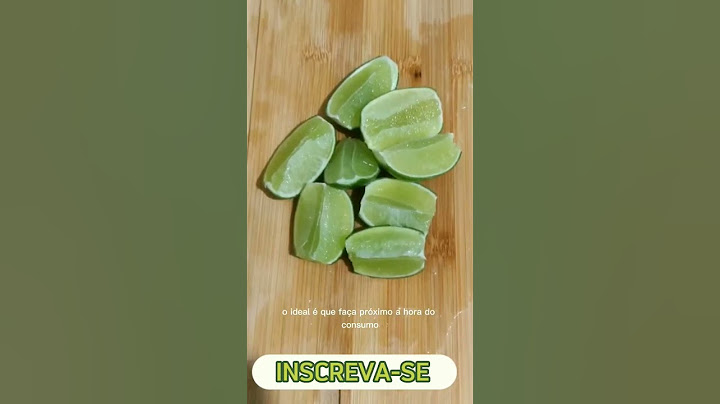 LIMONADA SUIÇA SEM AMARGAR