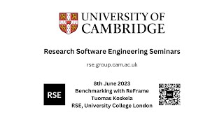 Famous Benchmarking with ReFrame - Tuomas Koskela Profile