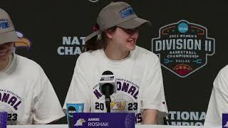 Ashland DII National Championship Postgame Press Conference - 2023 NCAA Tournament