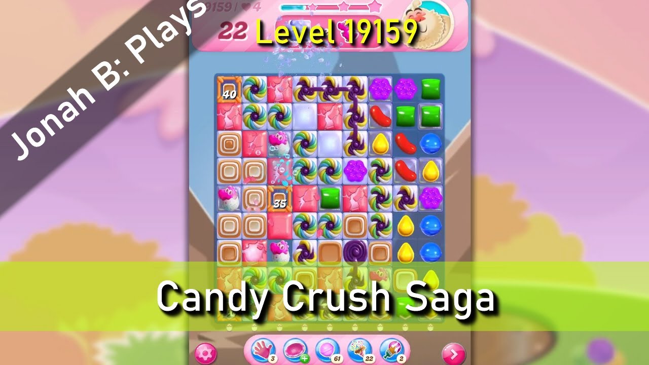 Candy Crush Saga Level 19159 - YouTube