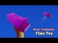 New Foldable Files Toy : How to Make Paper Plane | How to Make Best Smooth Flying Paper Aircraft