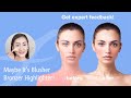 How to Bronze ,Blush and Highlighter on Oval face | Medium skin-tone | Forever Beauty App