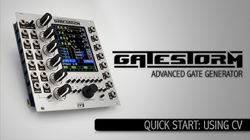 GATESTORM: Quick Start - Using CV