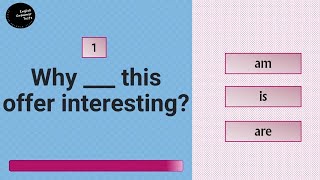 Present Simple | Am,Is,Are | English Grammar Test screenshot 5