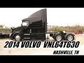 2014 Volvo VNL64T630 - BLACK BEAUTY! Automatic 12 Speed Trans, 61&quot; Mid Roof