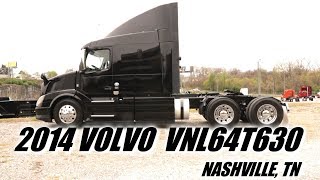 2014 Volvo VNL64T630 - BLACK BEAUTY! Automatic 12 Speed Trans, 61&quot; Mid Roof