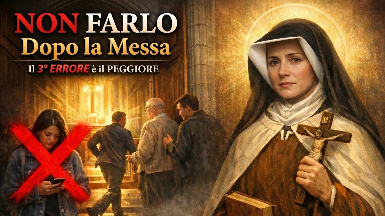 Santa Faustina: NON FARE QUESTO dopo la Messa (Il 3º errore è il PEGGIORE di tutti)