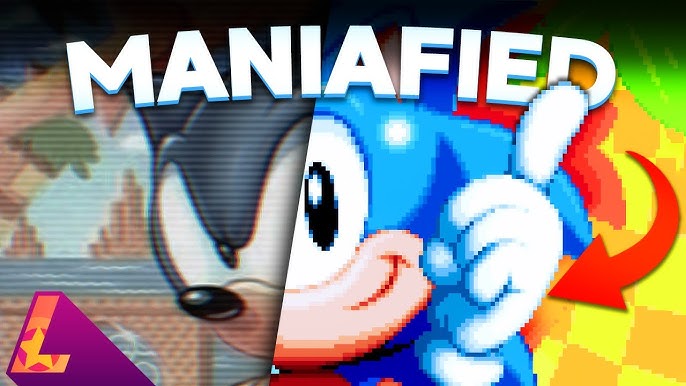 Majin Sonic mania sprite style 