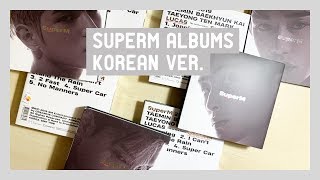 Unboxing ☆ SuperM 1st Mini Album (Korean Press) ☆ Taeyong, Ten, Lucas, Mark Ver.