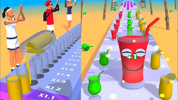 Juice Run Gameplay Walkthrough All Levels Funny video 