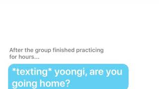 Hold Me Tight Yoonmin Texting Story