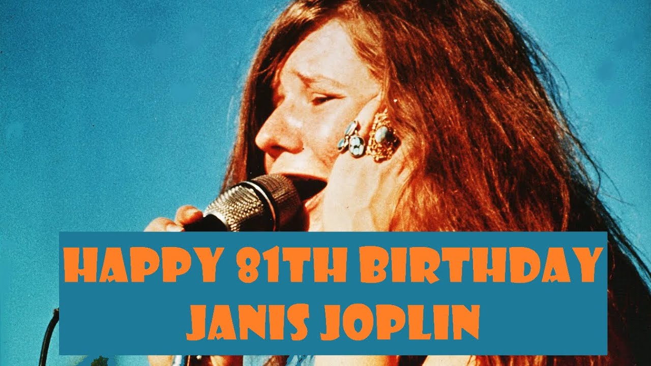 Happy 81st Birthday Janis Joplin & BONUS (the intense crow's voice ...