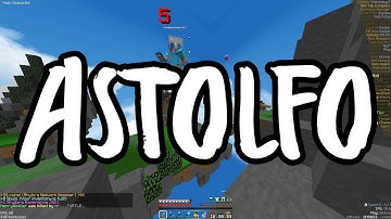 Astolfo - Hacking on Hypixel Skywars #16 - [Private Hacked Client]