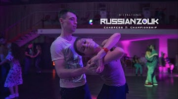 Russian Zouk Congress 2021. Illya Sviridov & Alena Dudnichenko #Zouk improvisation