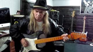 Ritchie Blackmore solos (Cover)