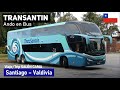 Viaje TRANSANTIN SANTIAGO VALDIVIA en bus Comil Invictus DD Scania SHYY94 | Ando en Bus