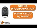 Comment programmer votre tlcommande somfy keygo t4t4 pro 