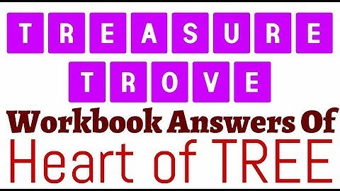 Heart of Tree Treasure Trove Poems Workbook for class 9 & 10