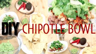 HAZ TU PROPIO CHIPOTLE BOWL!