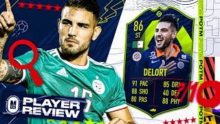 POTM DELORT PLAYER REVIEW 86 | PLAYER REVIEWS | FIFA 21 Ultimate Team