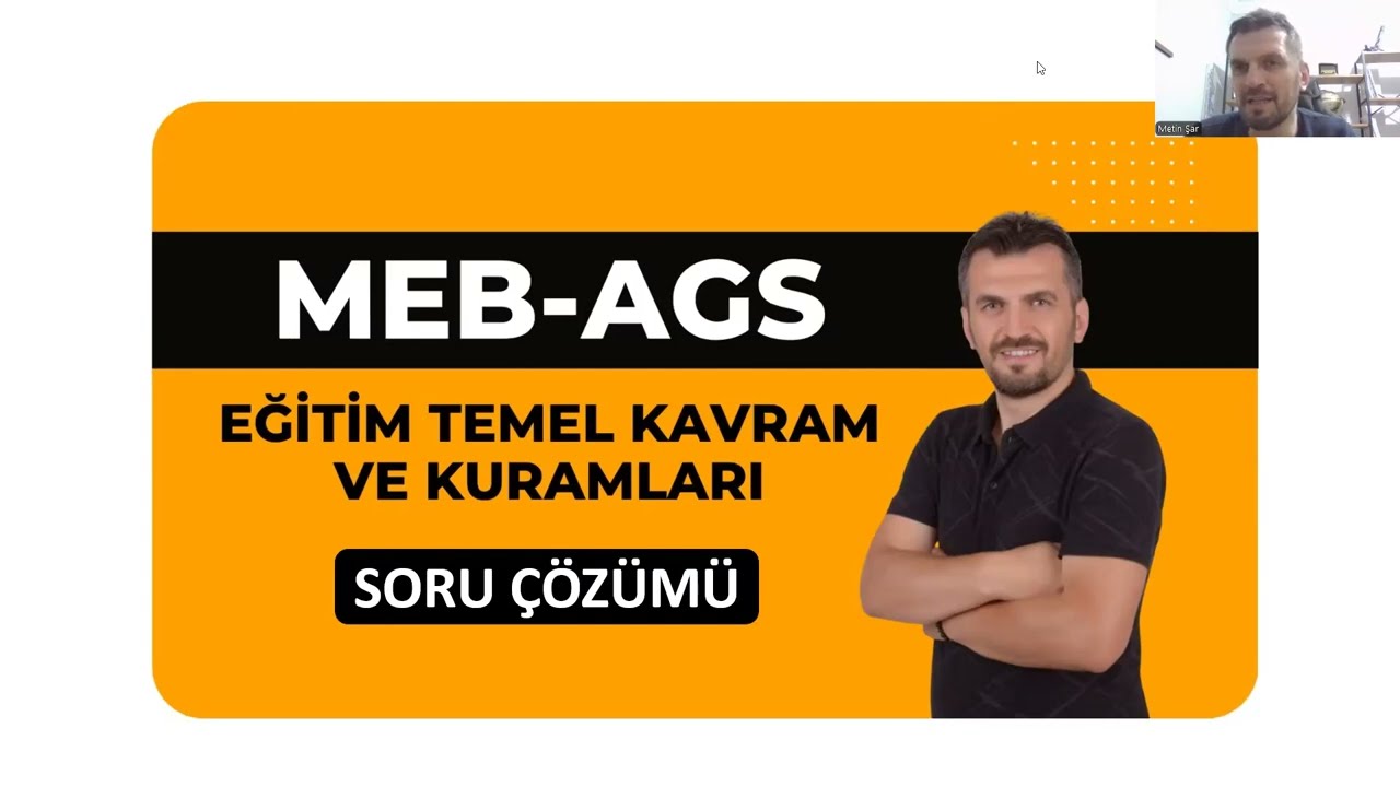 MEB AGS SORU ÇÖZÜMÜ (STRATEJİLER)