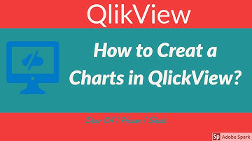 21.How to a Creat a "LINE CHART" in Qlikview and easy way for Trend Analysis