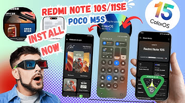 Is ColorOS15 ROM on Redmi Note 10S/11SE and Poco M5S a Game Changer?🤔👌💥