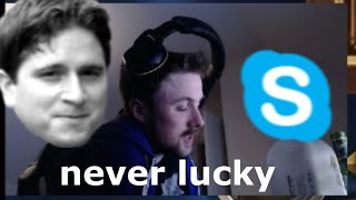 Forsens headset sends a message on skype