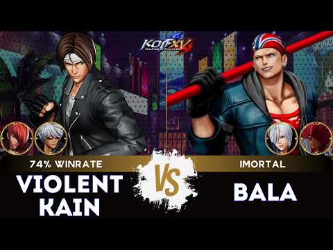 KOF XV ▰ VIOLENT KAIN (K'/Kyo/Iori) 🆚 BALA KOF (Ángel/Billy/Najd) 🎞️Replay Match - 9/26 - part 3