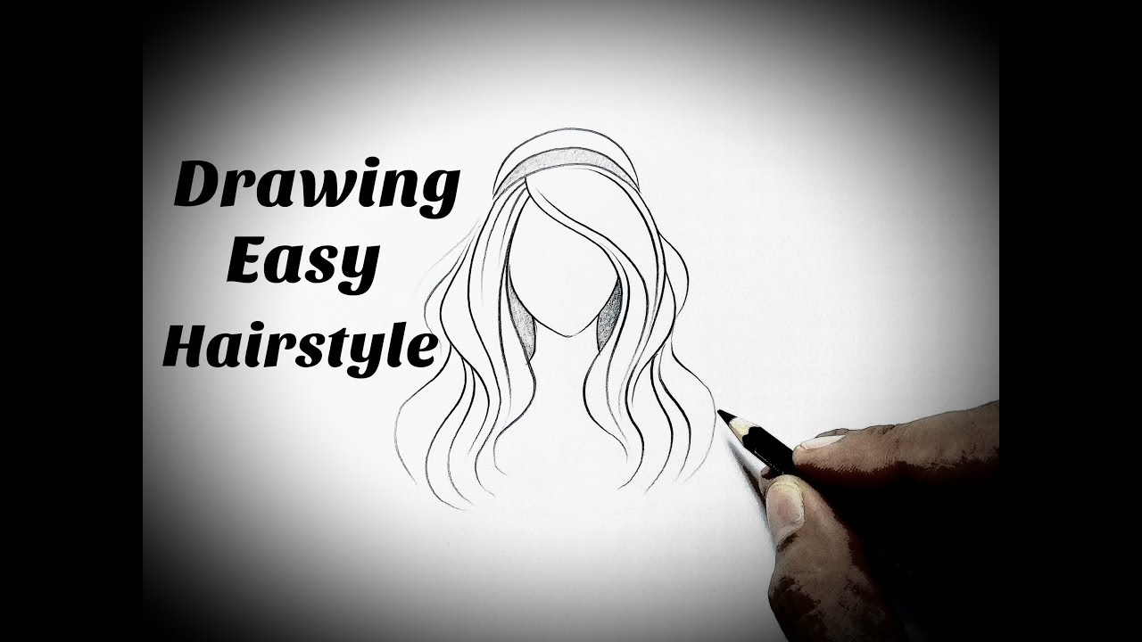 Draw Hairstyles Step By Step You can easily recreate this hairstyle ...