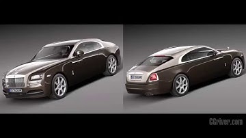 3D Model: Rolls-Royce Wraith 2014 - CGriver.com