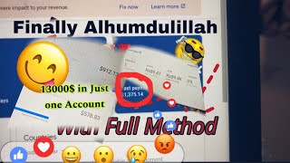 Alhumdulillah 13k$ in Just One Account with My Loading Method | Google Payment | Adi Rao