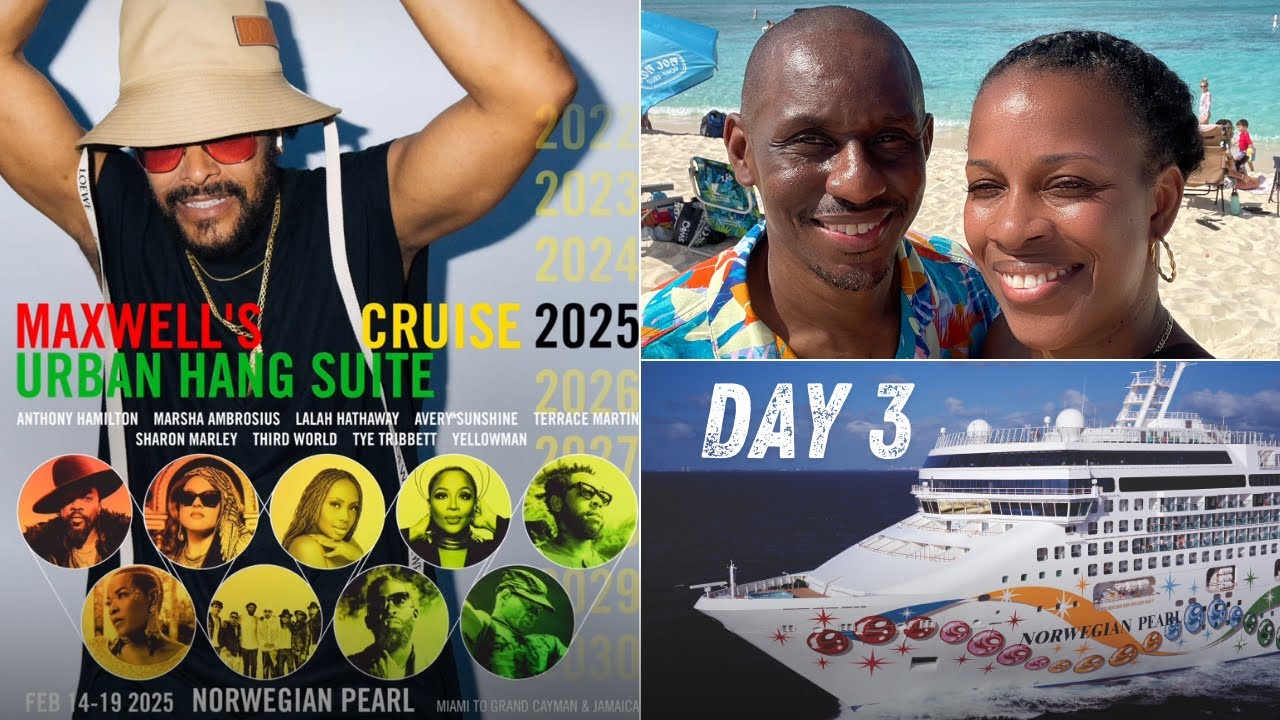 Cruising | Grand Cayman | Beach & Maxwell Concert