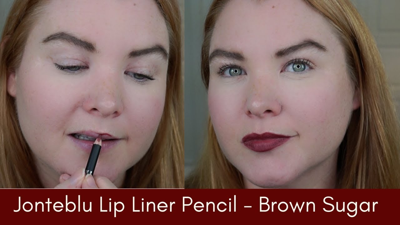 Jonteblu Lip Liner Pencil Brown Sugar YouTube