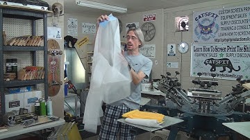 How To Screen Print: Choosing Your Mesh Count