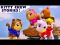 Paw Patrol Toys the Kitty Crew versus the Mighty Pups with the Funlings