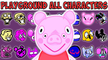 FNF Character Test | Gameplay VS My Playground | ALL Characters Test