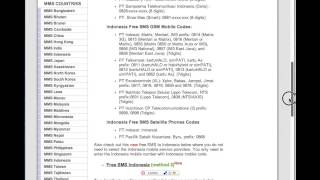 How to Send Free SMS Indonesia - Free Text Message Indonesia screenshot 2