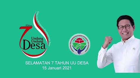 Gus Menteri Review Sejarah Kementerian Desa