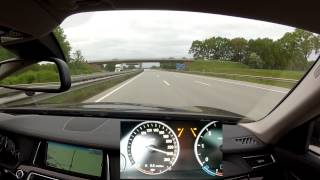 A fast drive on the Autobahn A1 with a BMW 730d, Part 2: From Hamburg to Bremen