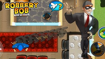Robbery Bob Use AGENT SUPER Suit - Gameplay Part 13